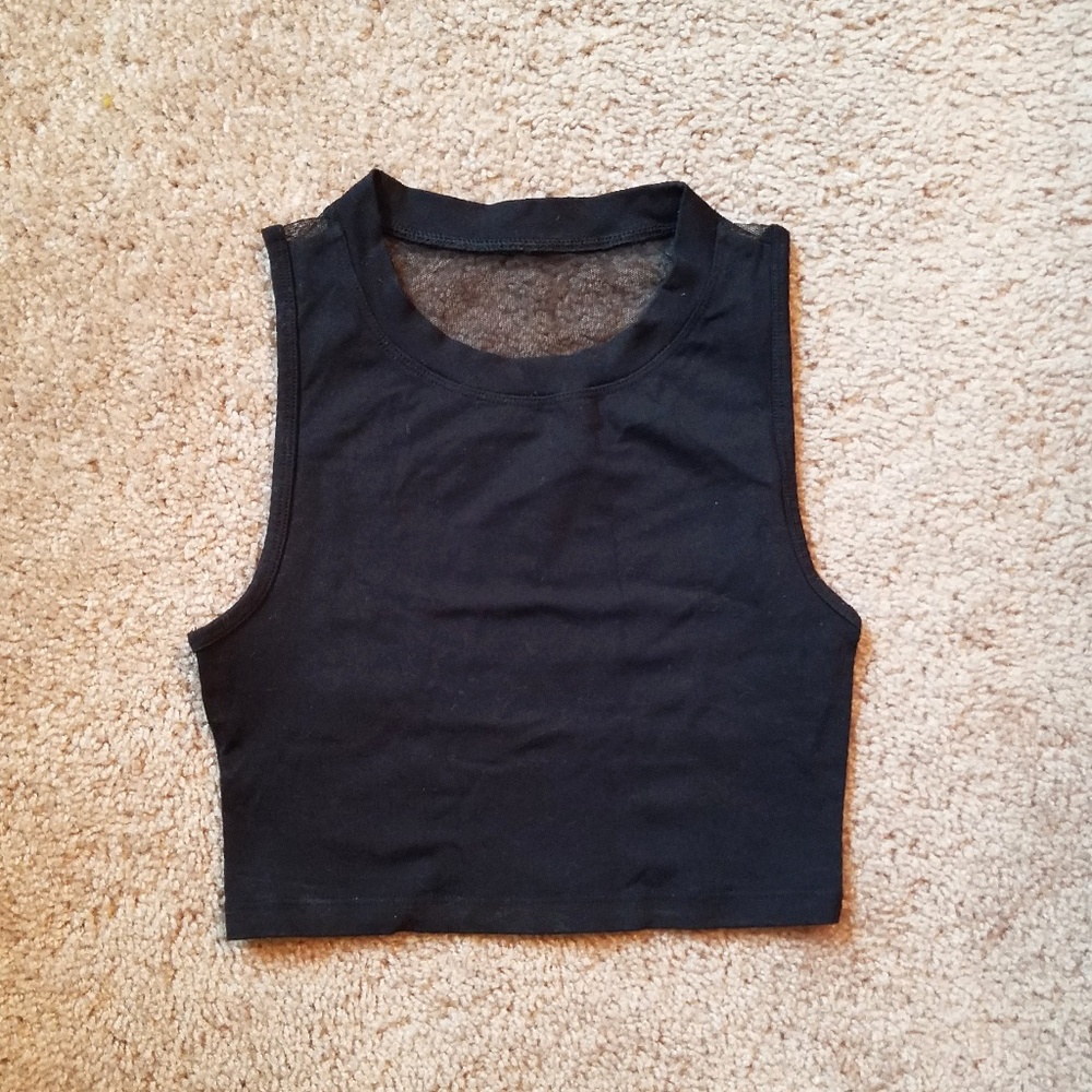 Athletic crop top